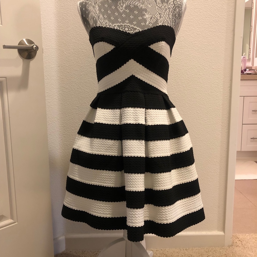 Top off mini dress